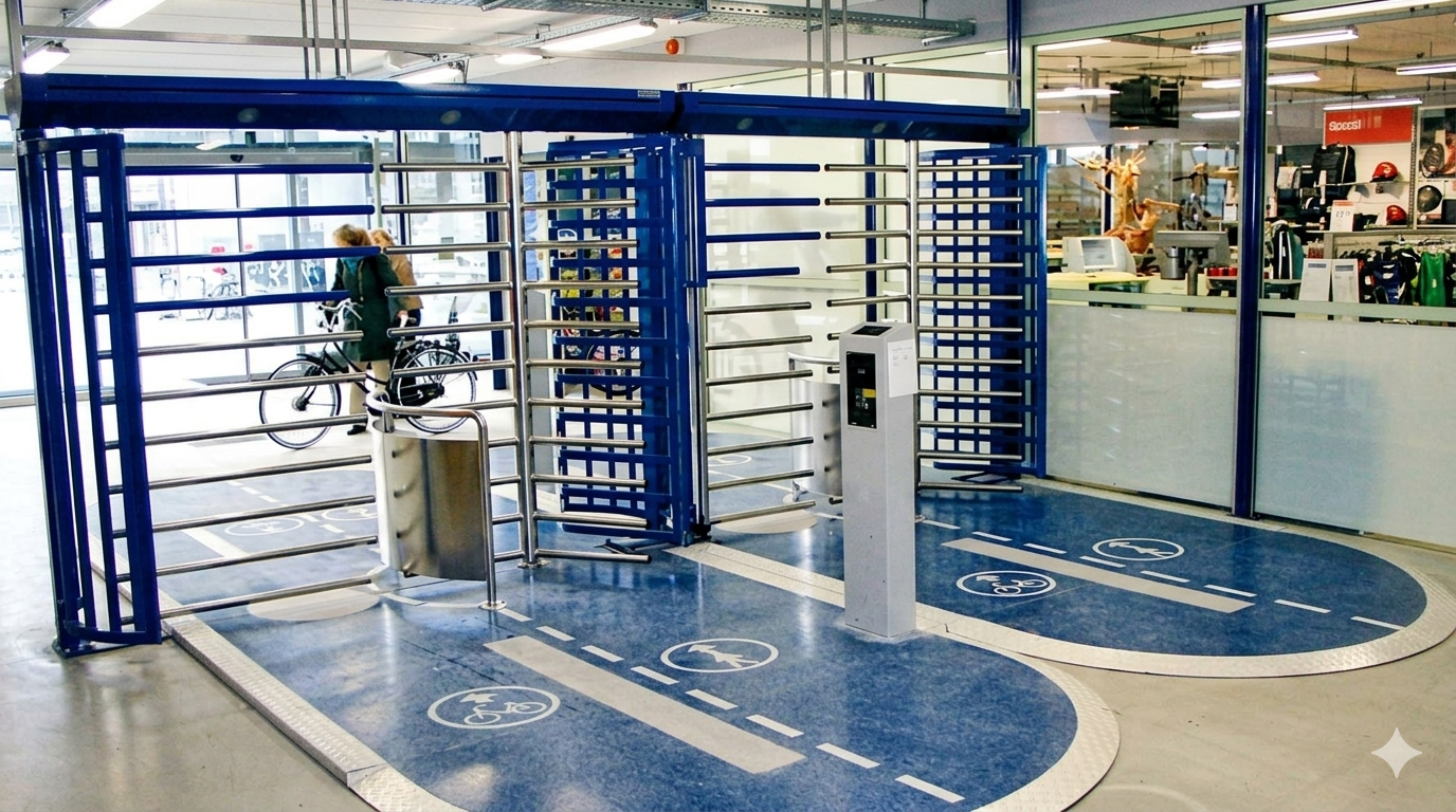 Tourniquet pleine hauteur